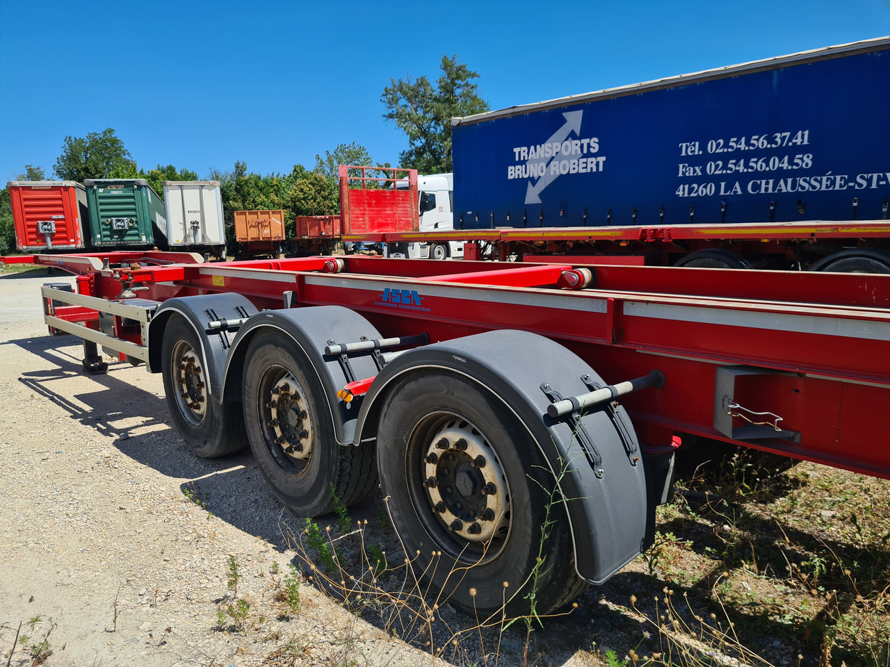 Asca chariot coulissant - Chassis semi-trailer: picture 2