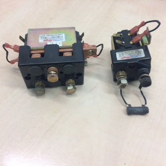 2X Contactors for Scrubber vacuum cleaner Nilfisk BR 850 - Electrical system for Scrubber dryer: picture 1