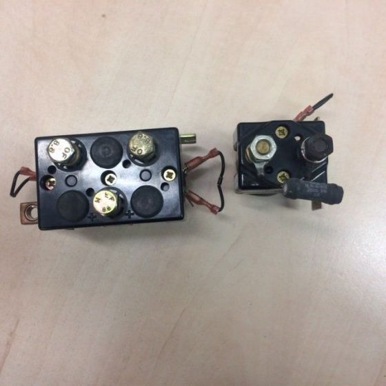 2X Contactors for Scrubber vacuum cleaner Nilfisk BR 850 - Electrical system for Scrubber dryer: picture 5