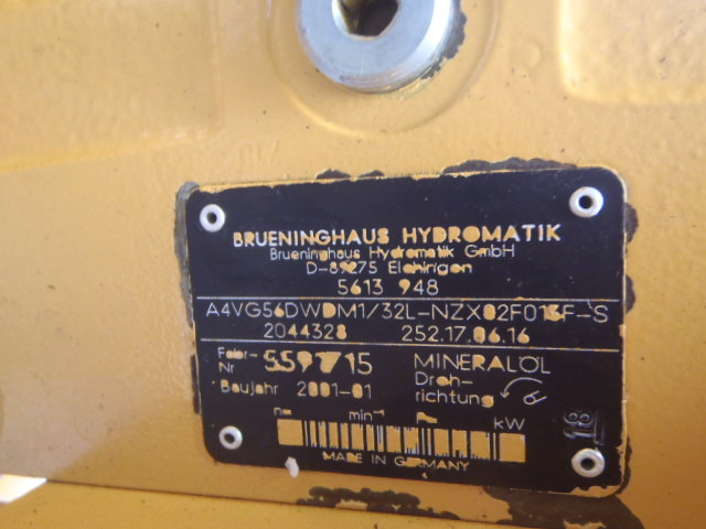 Brueninghaus Hydromatik 5613948 - 2044328 - Hydraulic pump for Construction machinery: picture 3