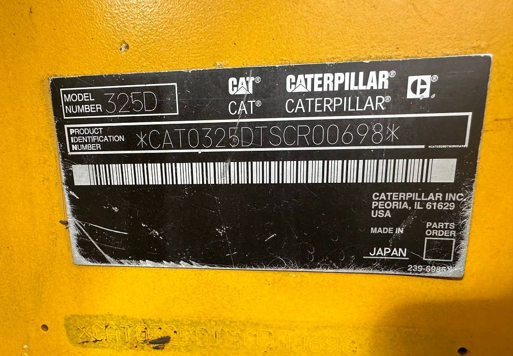 CAT 325 D L for parts  - Hydraulics for Construction machinery: picture 1