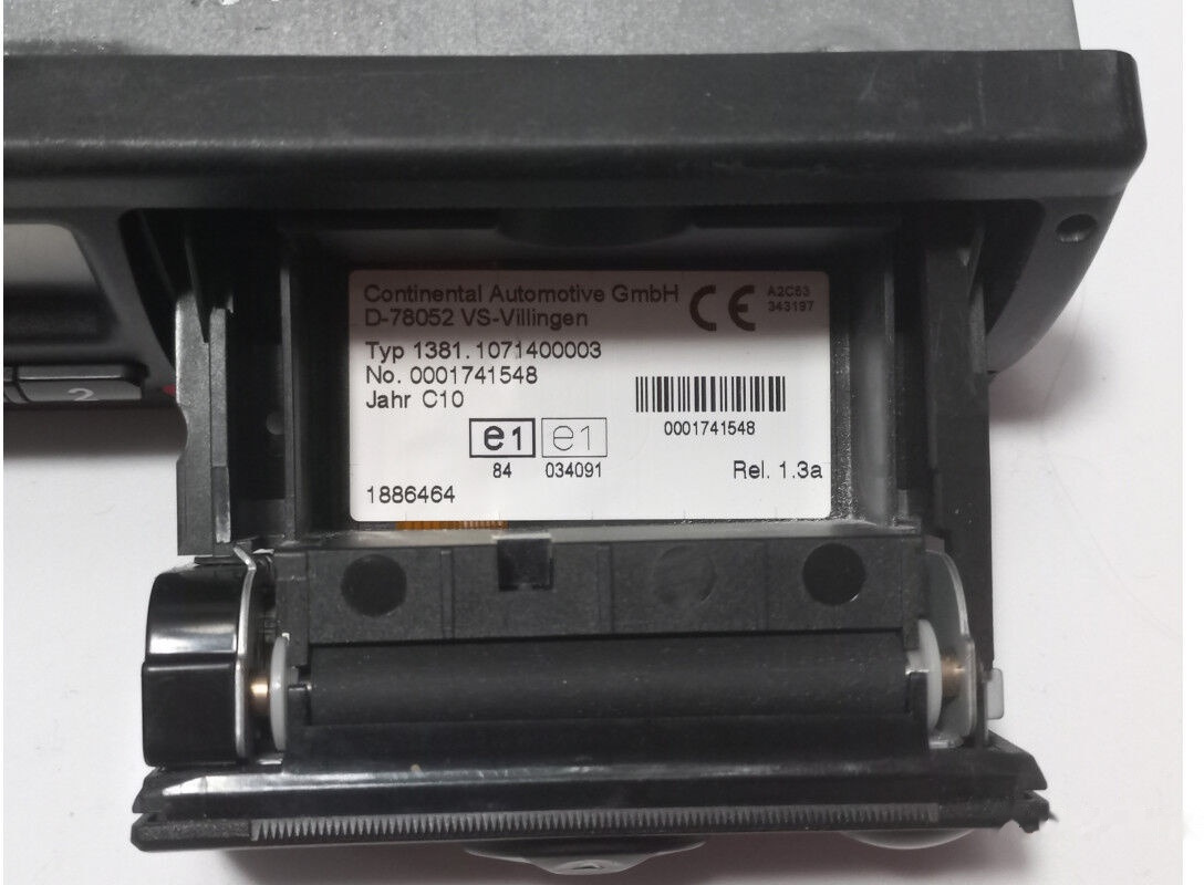 Continental DTCO 1381.1072100003, 1886464, 2010 - Tachograph for Truck: picture 2
