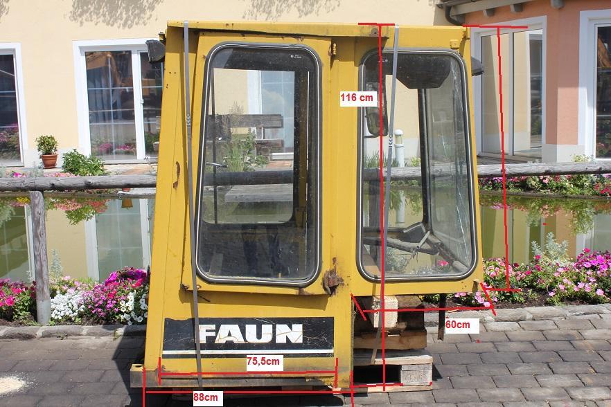 Faun F 1310 - Cab for Construction machinery: picture 4