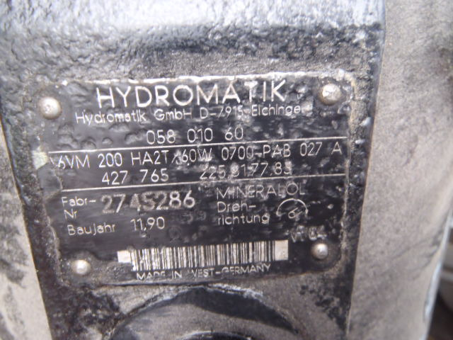 Hydromatik A6VMHA2T/60W0700-PAB027A - - Hydraulic motor for Construction machinery: picture 3