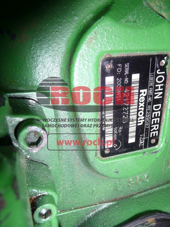 JOHN DEERE R289097 - Hydraulic pump for Construction machinery: picture 2