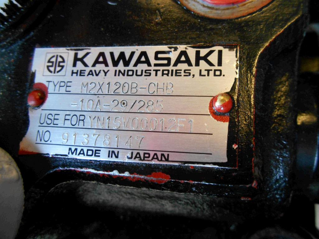 Kawasaki M2X120B-CHB-10A-29/285 - - Swing motor for Construction machinery: picture 1