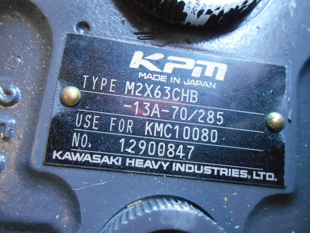 Kawasaki M2X63CHB-13A-70/285 - - Swing motor for Construction machinery: picture 4