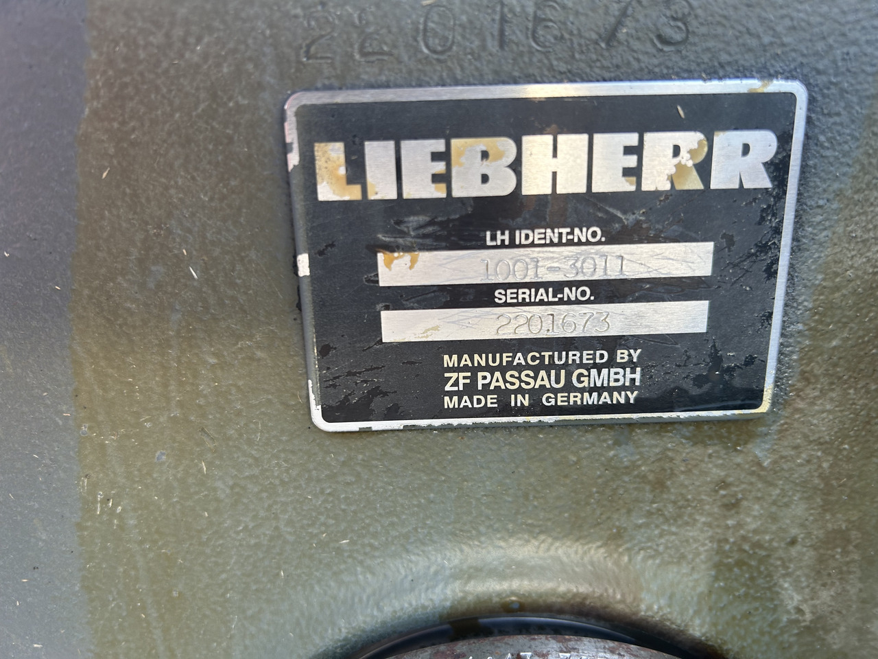 LIEBHERR A314 - Gearbox for Excavator: picture 4