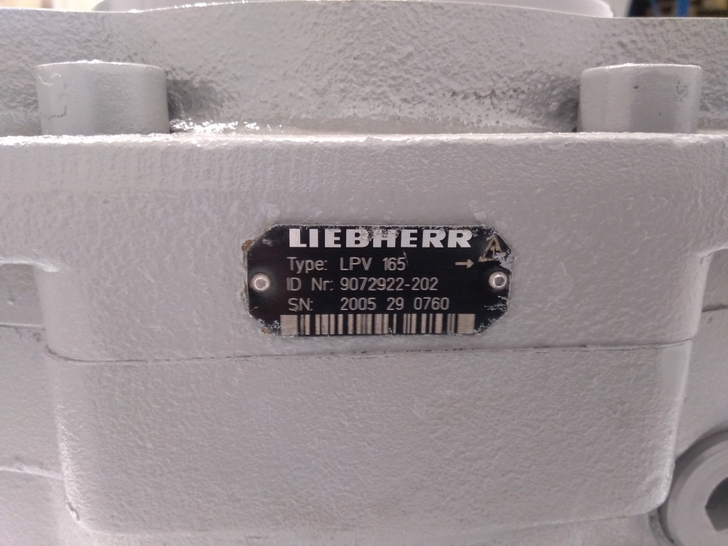 Liebherr 9072922 - 9073653 - Hydraulic pump for Construction machinery: picture 5
