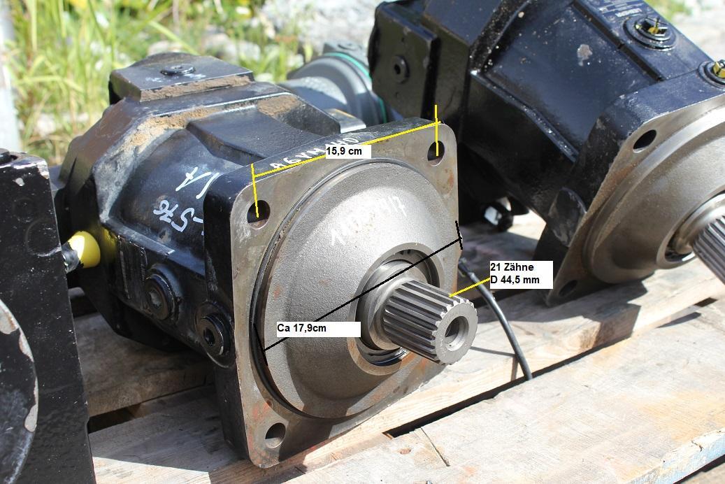 Liebherr L 576 / A6VM140 - Hydraulic motor for Wheel loader: picture 2