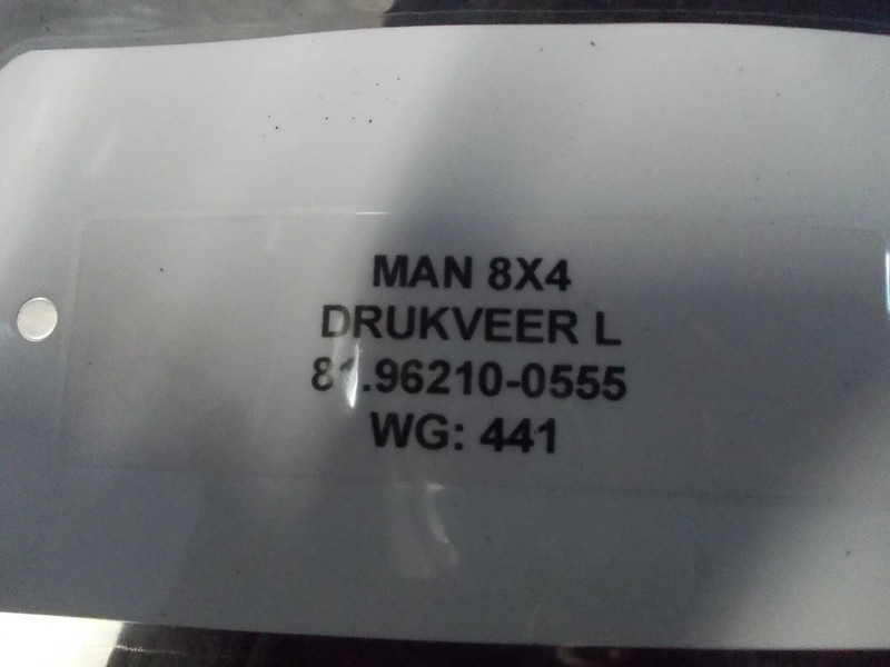 MAN 8X4 81.96210-0555 DRUKVEER L EURO 6 - Frame/ Chassis for Truck: picture 3