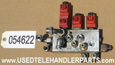 MERLO STEUERBLOCK SCHALTUNG/HANDBR. Nr. 054622 - Hydraulic valve for Telescopic handler: picture 1