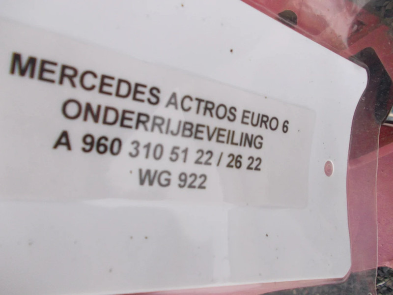 Mercedes-Benz ACTROS A 960 310 51 22 / 26 22 ONDERRIJBEVEILIGING EURO 6 - Frame/ Chassis for Truck: picture 3