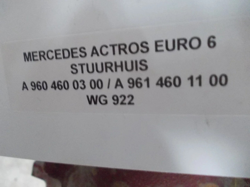 Mercedes-Benz ACTROS A 960 460 03 00/ A 961 460 11 00 STUURHUIS EURO 6 - Steering gear for Truck: picture 5