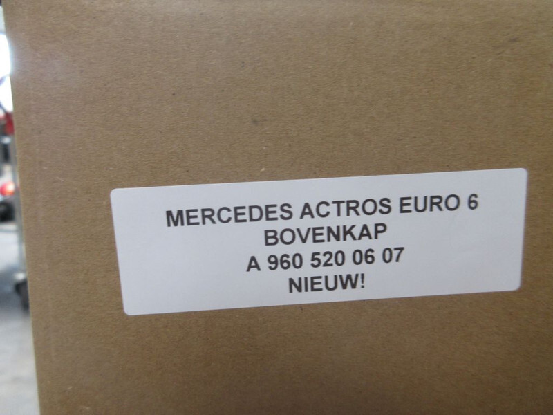 Body and exterior for Truck Mercedes-Benz ACTROS A 960 520 06 07 BOVENKAP EURO 6 NIEUW!!: picture 2