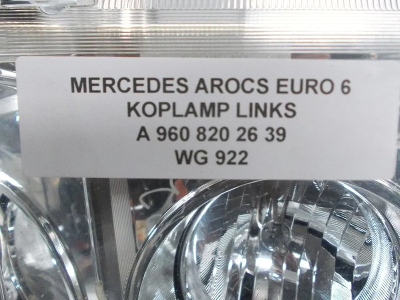 Mercedes-Benz ACTROS A 960 820 26 39 KOPLAMP LINKS EURO 6 - Headlight for Truck: picture 3