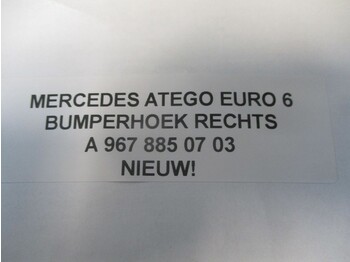 Cab and interior for Truck Mercedes-Benz ATEGO A 967 885 07 03 BUMPERHOEK RECHTS EURO 6: picture 2