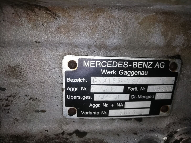 Mercedes-Benz G4-155 - Gearbox for Truck: picture 2