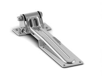 Door and parts for Trailer NEVPA / Rear door hinge assembly, galvanized NVP 153-01-01-001: picture 1