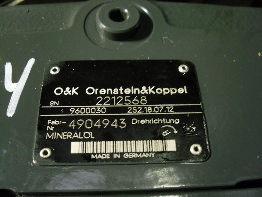 O&K 2212568 - - Hydraulic pump for Construction machinery: picture 3