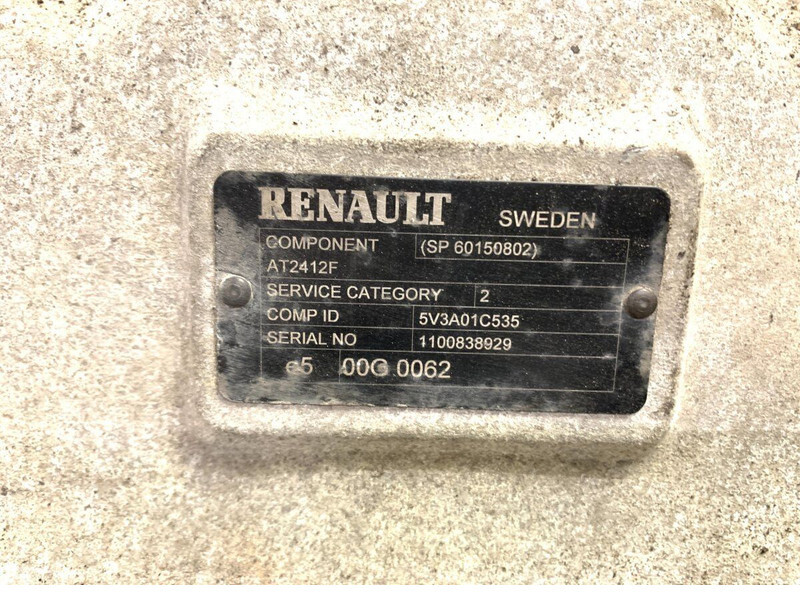 Gearbox Renault RANAULT, WABCO T (01.13-): picture 10