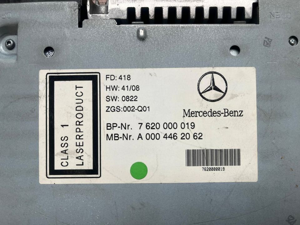 Reserviert • Gelöscht • 
                    Mercedes Blaupunkt Radio Truck Base Low 24V AUX-IN A0004462062 - Cab and interior for Truck: picture 3
