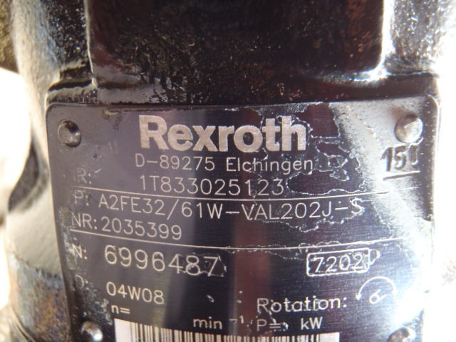 Rexroth A2FE32/61W-VAL202J-S - - Swing motor for Construction machinery: picture 3