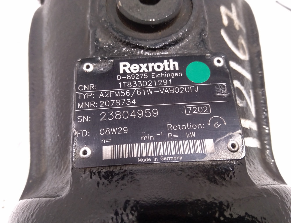 Rexroth A2FM56/61W-VAB020F1 - - Swing motor for Construction machinery: picture 5