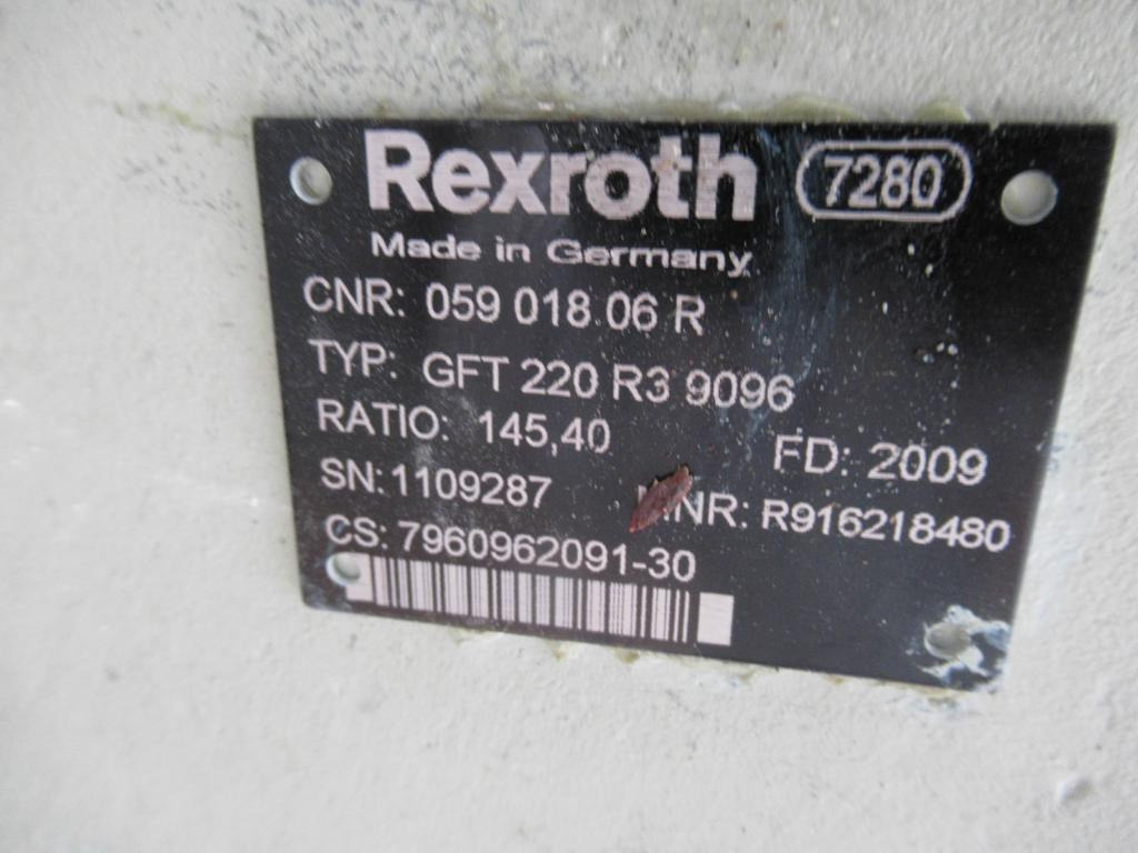 Rexroth GFT220R39096 - - Final drive for Construction machinery: picture 3