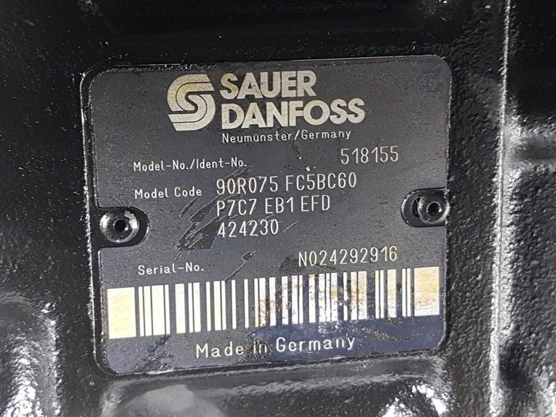 Sauer Danfoss 90R075FC5BC60P7C7-518155-Drive pump/Fahrpumpe/Pomp - Hydraulics: picture 4