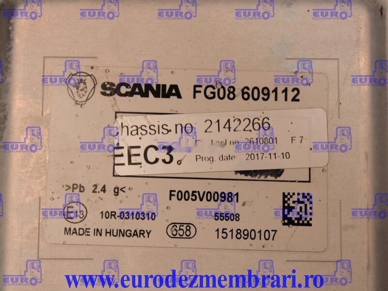 Scania NGS EEC3 2610801 - ECU for Truck: picture 3