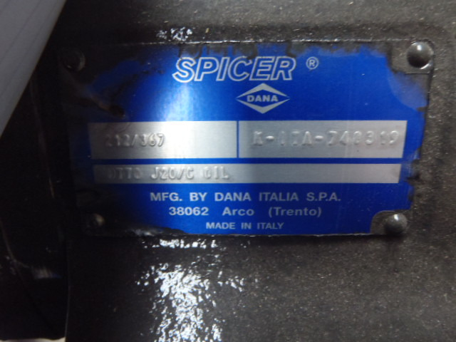 Spicer Dana 212/367 - - Front axle for Construction machinery: picture 3