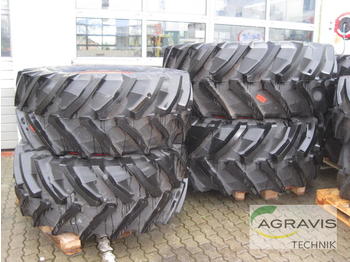 Wheels and tires for Agricultural machinery Trelleborg 600/65 R 28 + 710/70 R 38: picture 1