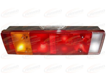 VOLVO MAN LEFT REAR TAIL LAMP 6/8 PINS WITH ILLUMINATED NUMBER PLATE - Tail light for Truck: picture 1