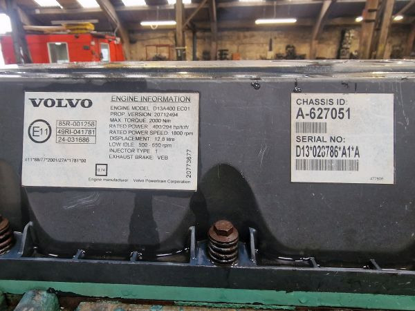 Volvo D13A400 EC01 Engine (Truck) - Engine for Truck: picture 2
