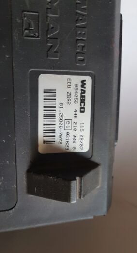 WABCO ZBR2 4462100060   MAN truck - ECU for Truck: picture 2