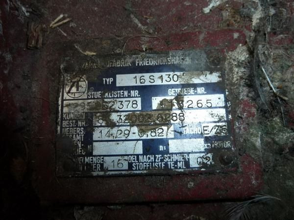 ZF 16S130   MAN - Gearbox for Truck: picture 2
