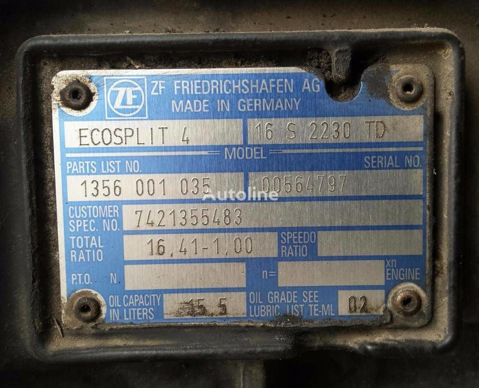 ZF 16S2230 TD   Renault Premium - Gearbox for Truck: picture 3