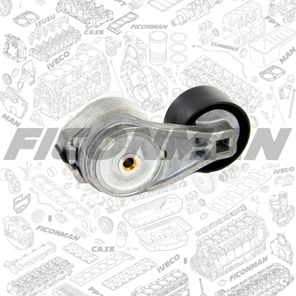 Ford Ford Trucks F-MAX ECOTORQ 9L tensioner pulley assy  EC466A228AA - Belt tensioner for Truck: picture 3
