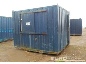 Shipping container 10' x 8' Steel Site Cabin: picture 1
