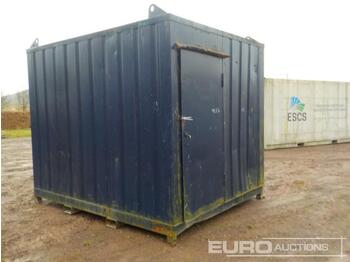 Shipping container 10' x 8' Steel Site Cabin: picture 1