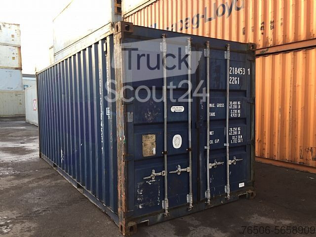20`DV Lagercontainer Seecontainer Hochseecontainer - Shipping container: picture 5
