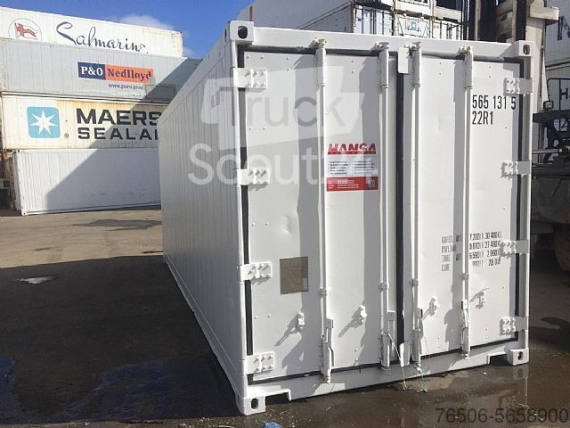20 Fuß Kühlcontainer gebraucht Kühlzelle Reefer - Refrigerator swap body: picture 1