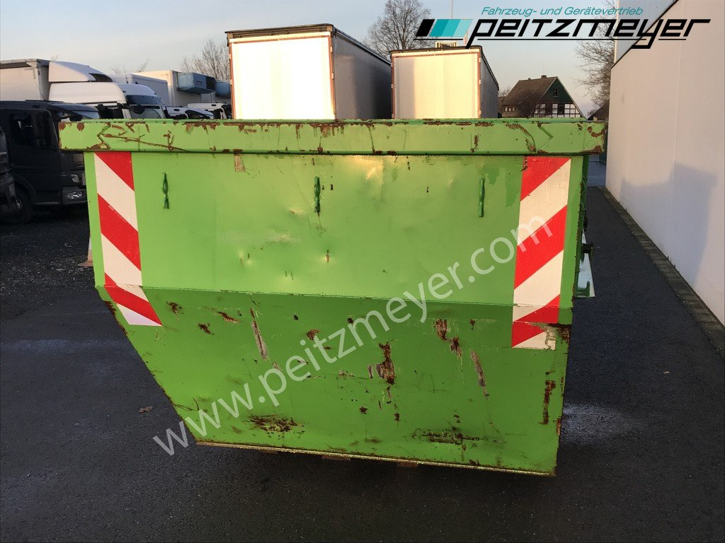 A 1 Container Absetzcontainer AM 2.7 KL ( 7m³ mit Klappe) asymetrisch - Skip bin: picture 5