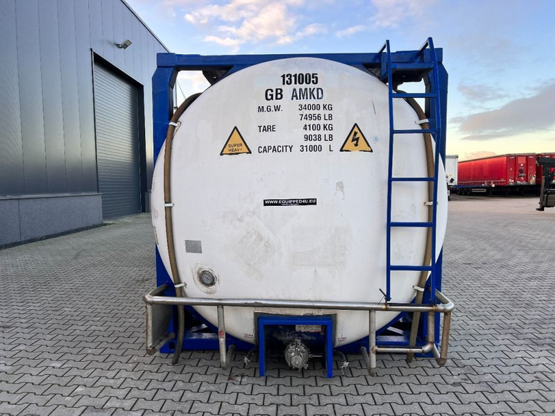 CPV 30.890L, steam heating, UN PORTABLE, T7, 5Y+CSC insp.: 02/2026 - Storage tank: picture 4