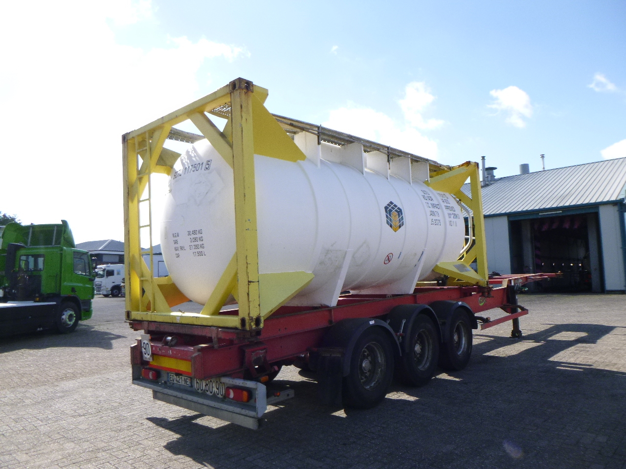 CPV Tank container IMO 1 / L4DN / 20 ft / 17.5 m3 / 1 comp - Tank container, Semi-trailer: picture 3