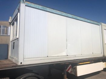 Construction container Bürocontainer Heizung, Strom, Fenster 20 Fuss