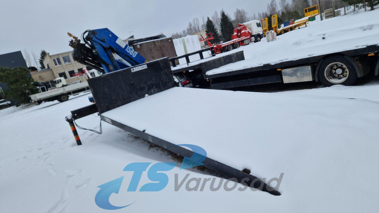HMF1580 Hookplate + crane - Hook lift/ Skip loader system for Truck: picture 3
