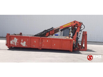 Palfinger Occ Afzetcontainer + Palfinger PK17500 - Hook lift/ Skip loader system