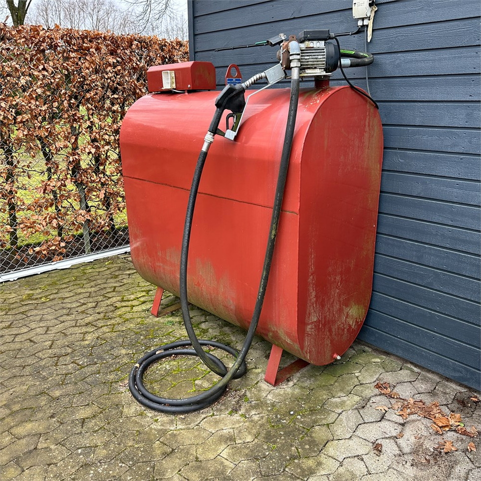 KN Smede- & Beholderfabrik C3A 1200 Liter Dieseltank med pumpe - Storage tank: picture 2